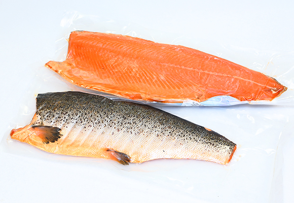 frozen salmon