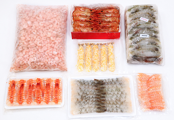 frozen shrimp